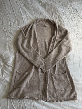 Twik Cozy Beige Knit Cardigan